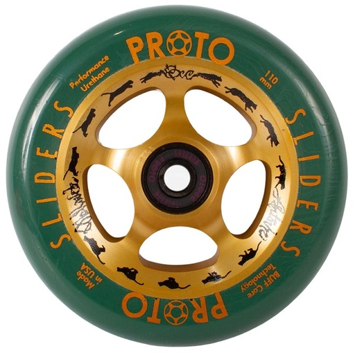 [cen_PSWHSL10AM] Proto Antonin Mollard Roues Trottinette Freestyle Pack de 2 - Black Cat