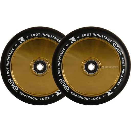 [cen_RI9350759056577] Root Air 120mm Roues Trottinette Freestyle Pack de 2 - Gold Rush - 120mm