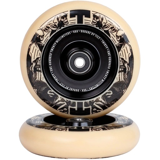 [cen_05-33-810] Tilt Durare Selects Phantom Roues Trottinette Freestyle - Jaune - 120mm