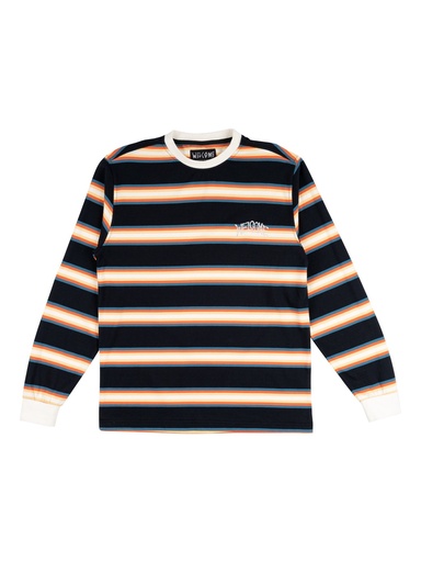 Welcome - Thelema Stripe Long Sleeve - Black