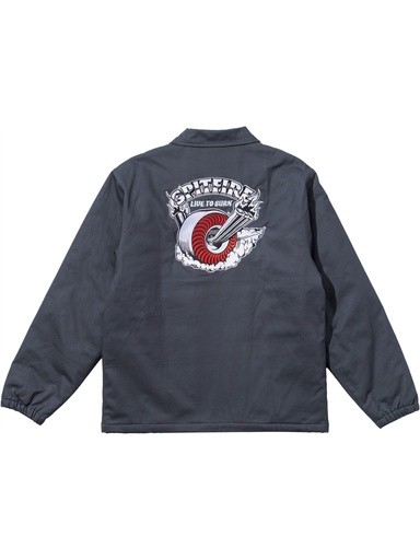 [ilu-clothes-real-136700-25818] Spitfire - Burnout Jacket - Charcoal