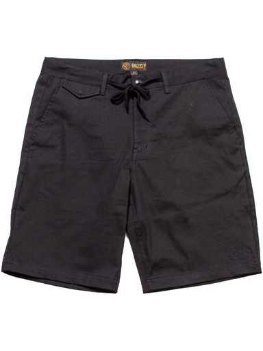 [ilu-clothes-real-48291-26094] Grizzly - Refuge Chino Short - Black