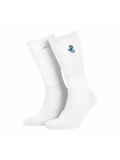 [ilu-clothes-real-109148-26175] Santa Cruz - Screaming Mini Hand Socks - White