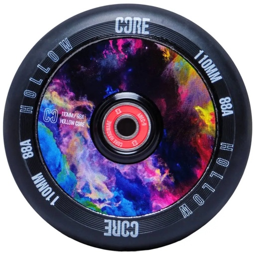 [cen_COREHLLW-GALAXY] CORE Hollowcore V2 Roue Trottinette Freestyle - Galaxy - 110mm