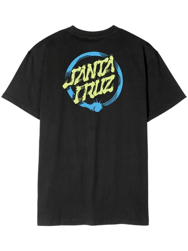 Santa Cruz - Mako Dot T-Shirt - Black
