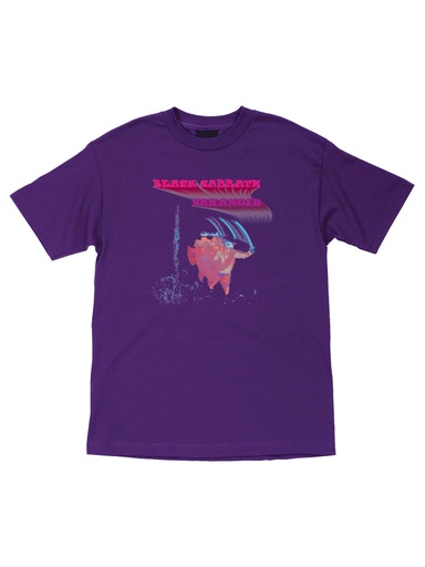 [ilu-clothes-real-142611-27166] OJ's - Black Sabbath Paranoid Heavyweight T-Shirt - Purple