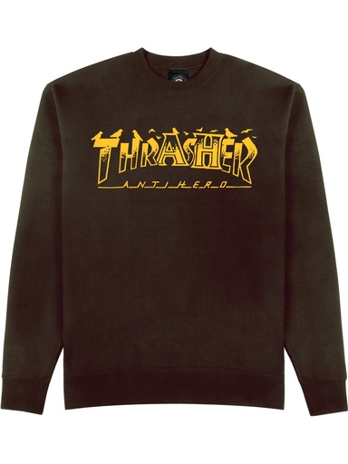 Thrasher - Pigeon Mag Crew - Dark Chocolate