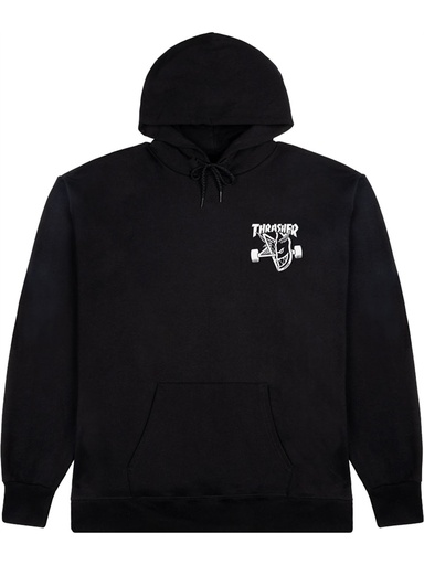 Thrasher - Thrasher x Spitfire Classic Swirl Hoodie - Black