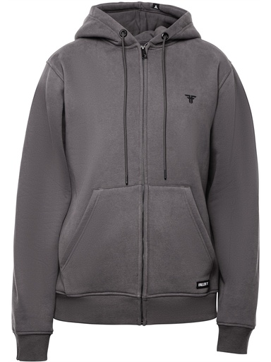 Fallen - Trademark Logo Zip-Hoodie - Dark Heather