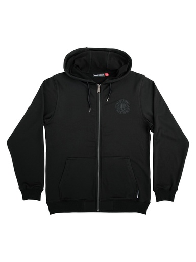 Independent - Clipper Midweight Zip Hoodie - Black