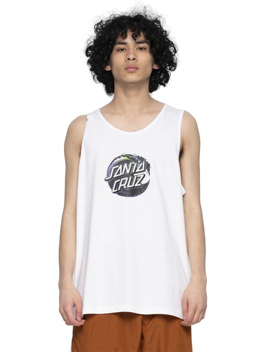 [ilu-clothes-real-118902-27429] Santa Cruz - Holo Wave Dot Vest - White