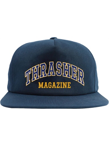 [ilu-clothes-real-143008-27593] Thrasher - Dropout Snapback Cap - Navy