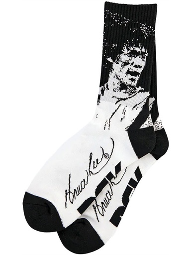 [ilu-clothes-real-140183-27716] DGK - Bruce Lee Impact Socks - White