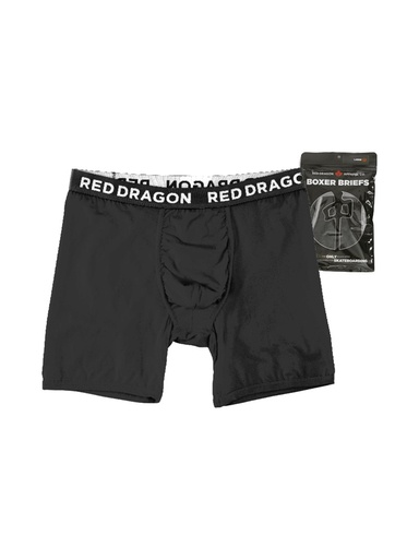 [ilu-clothes-real-81874-27739] Red Dragon - RDS Boxer - Black/Black/White