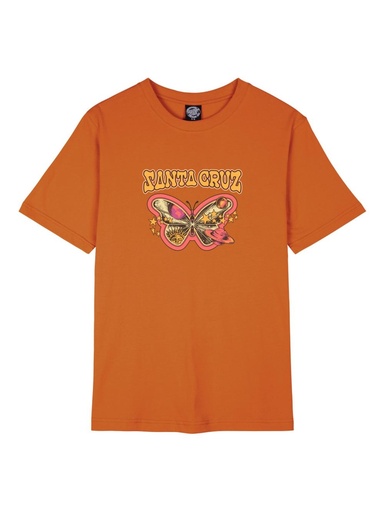 Santa Cruz - Galactic Butterfly T-Shirt - Ginger Biscuit