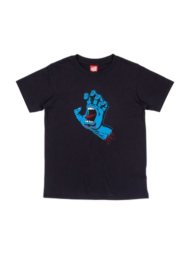 [ilu-clothes-real-138574-27985] Santa Cruz - Screaming Hand Kids T-Shirt - Black