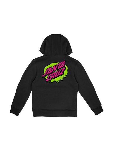 [ilu-clothes-real-138551-28031] Santa Cruz - Slime Dot Kids Hoodie - Black