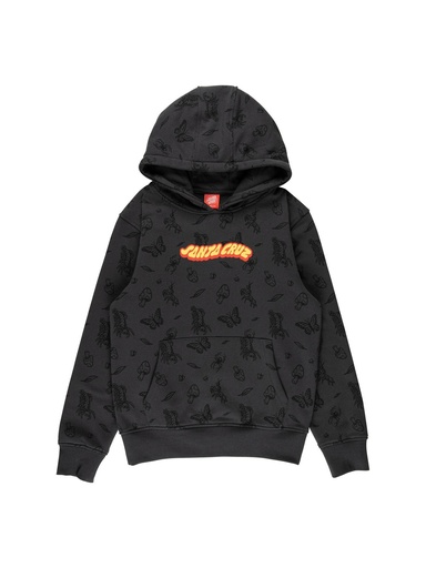 Santa Cruz - Winkowski Comic Bugs Kids Hoodie - Black