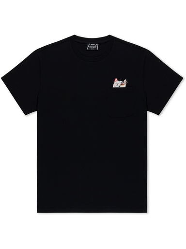 RipnDip - Lord Nermal Collage Pocket T-Shirt - Black