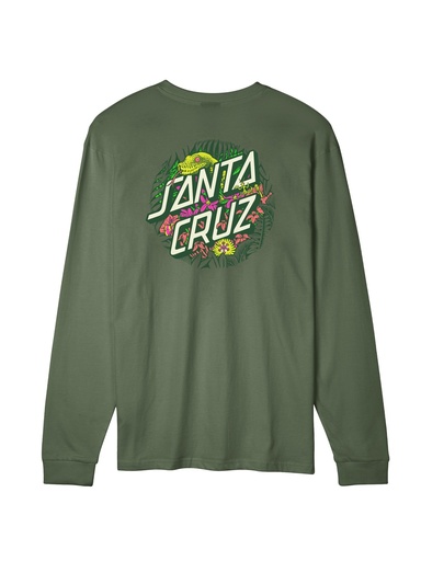 [ilu-clothes-real-124523-28391] Santa Cruz - Asp Flores Dot Back Longsleeve - Sage