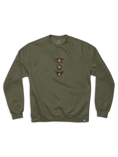 Girl - Tri Beetle Crew - Olive