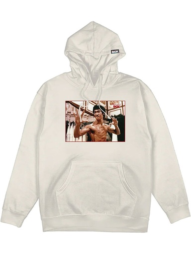 DGK - Bruce Lee Focus Hoodie - Bone