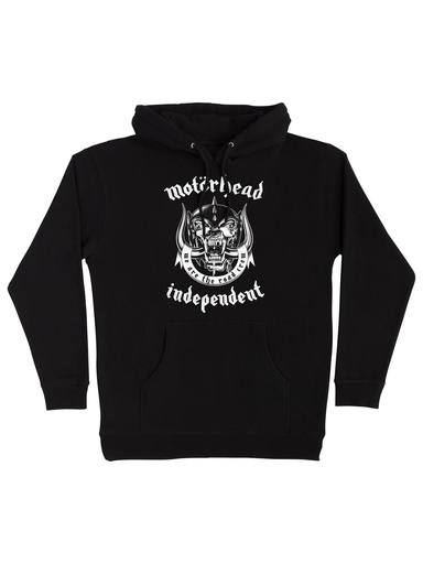 [ilu-clothes-real-139805-28556] Independent - Motörhead Warpig P/O Heavyweight Hoodie - Black