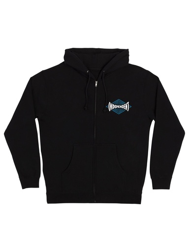 Independent - Vertigo Span Heavyweight Zip Hoodie - Black