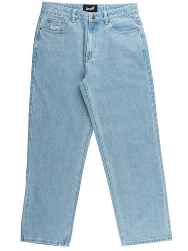 Welcome - Immortal Straight Loos Denim Jeans - Washed Blue