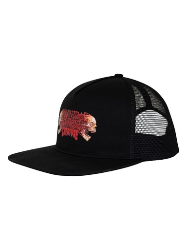 [ilu-clothes-real-142618-28798] Creature - Cannibal Corpse Snapback Structured Cap - Black