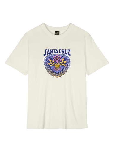 Santa Cruz - Heart Set Front T-Shirt - Off White
