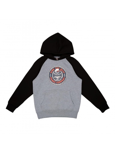 Independent - Breakout Kids Hoodie - Black/ Heather Grey