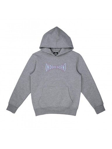 Independent - Spanning Kids Hoodie - Heather Grey