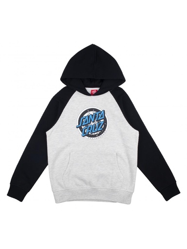 [ilu-clothes-real-109377-29288] Santa Cruz - Rob Target Kids Hoodie - Black/Athletic Heather