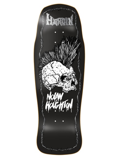 [ilu-skate-decks-heroin-ko2-skull-nolan-houghton-10-25] Heroin KO2 Skull Nolan Houghton 10.25"
