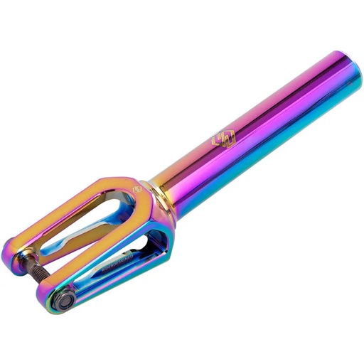 [cen_LUX-FOR-SCS-RAI] Striker Lux SCS/HIC Fourche Trottinette Freestyle - Rainbow