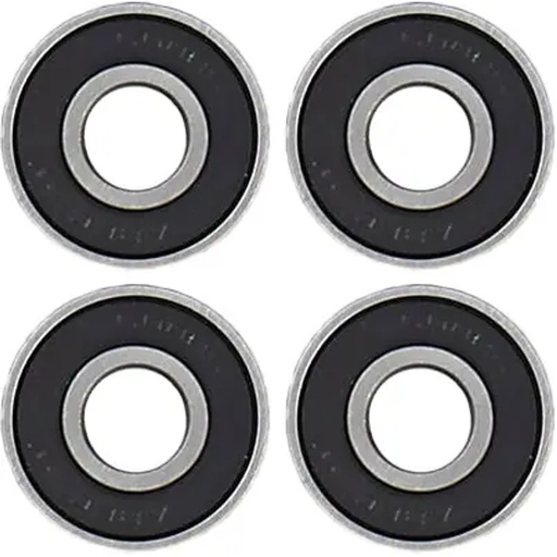 [cen_STR2018-0113] Striker Stealth Abec 9 Roulements Pack de 4 - Noir - Abec 9