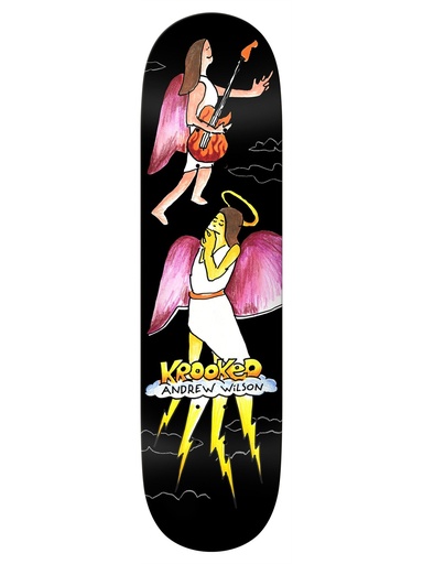 [ilu-skate-decks-krooked-angel-andrew-wilson-8-25] Krooked Angel Andrew Wilson 8.25"