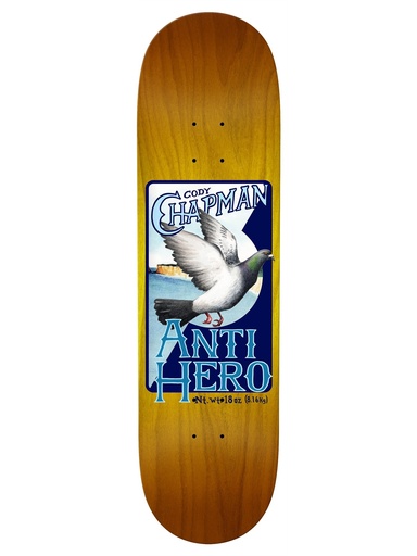 [ilu-skate-decks-anti-hero-homers-cody-chapman-8-32] Anti Hero Homers Cody Chapman 8.32"