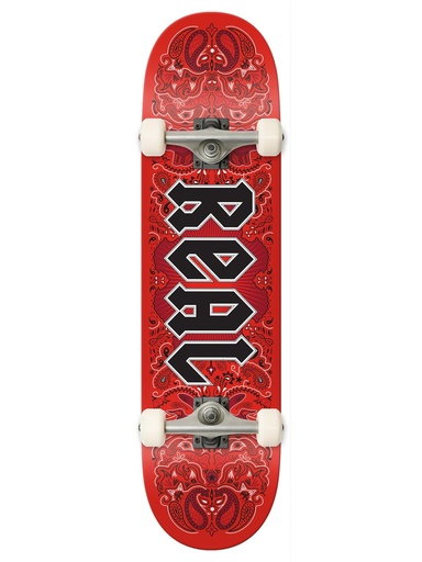 [ilu-skate-completes-real-bandana-complete-red-7-75] Real Bandana Complete Red 7.75"