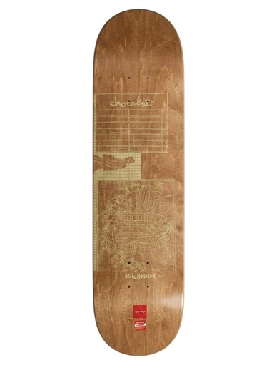 [ilu-skate-decks-chocolate-unearthed-hecox-erik-herrera-8-0] Chocolate Unearthed Hecox Erik Herrera 8.0"