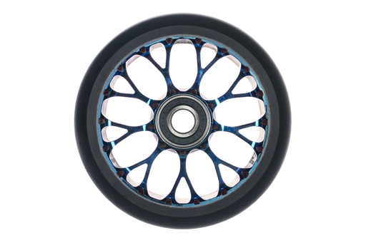 [dis_4678] Roue Black Pearl Venom V2 115 12 STD Double Bleu Chrome