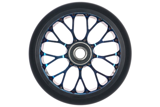 [dis_4671] Roue Black Pearl Venom V2 125 12 STD Simple Bleu Chrome