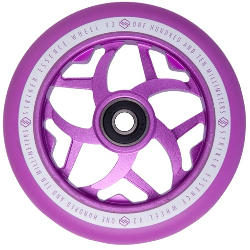 [cen_SECB-0003] Striker Essence V3 Colorblast Roue Trottinette Freestyle - Violet - 110mm