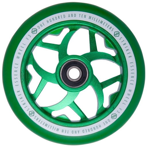 [cen_SECB-0005] Striker Essence V3 Colorblast Roue Trottinette Freestyle - Vert - 110mm