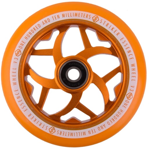 [cen_SECB-0006] Striker Essence V3 Colorblast Roue Trottinette Freestyle - Orange - 110mm