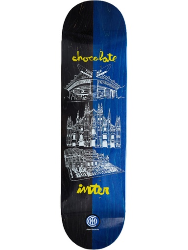 [ilu-skate-decks-chocolate-inter-milan-jesus-fernandez-8-25] Chocolate Inter Milan Jesus Fernandez 8.25"
