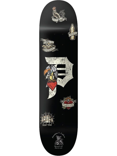 [ilu-skate-decks-primitive-primitive-x-sublime-freedom-black-8-125] Primitive Primitive x Sublime Freedom Black 8.125"