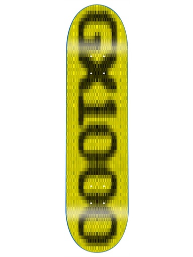[ilu-skate-decks-gx1000-og-logo-blur-yellow-8-375] GX1000 OG Logo Blur Yellow 8.375"
