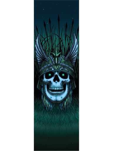 [ilu-skate-griptape-powell-peralta-anderson-green-skull-9-griptape-green] Powell Peralta Anderson Green Skull 9" Griptape Green